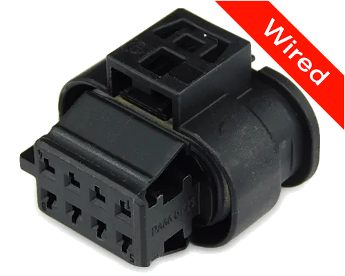 [PRCW8-0042-B] 8 Pin Female connector with 10cm wires | PRCW8-0042-B
