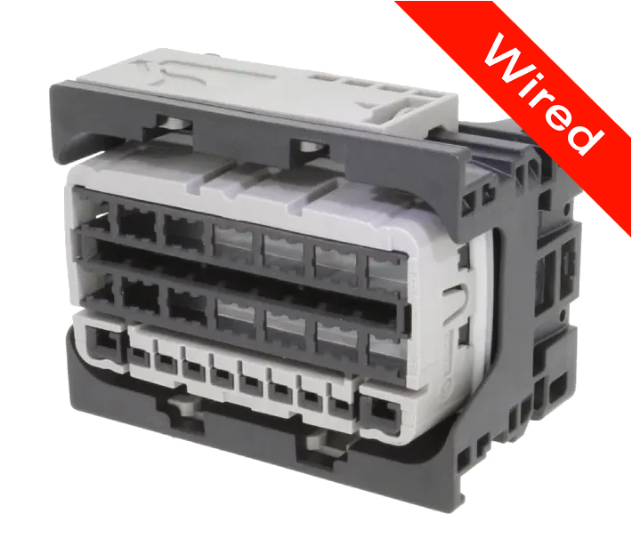 [PRCW86-0002-B] 86 Pins Female connector with 10 cm wires | PRCW86-0002-B