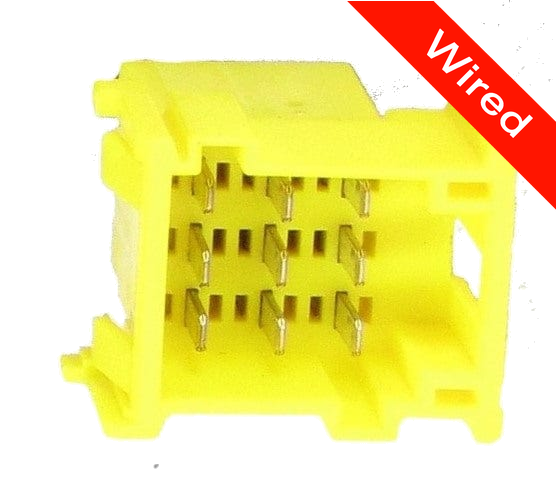 [PRCW9-0001-A] 9 Pin Male connector with 10cm wires | PRCW9-0001-A