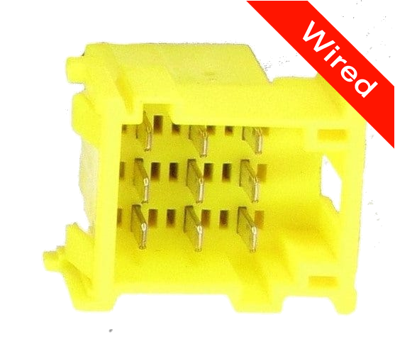 [PRCW9-0001-A] 9 Pins Male connector with 10 cm wires | PRCW9-0001-A