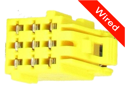 [PRCW9-0001-B] 9 Pins Female connector with 10 cm wires | PRCW9-0001-B