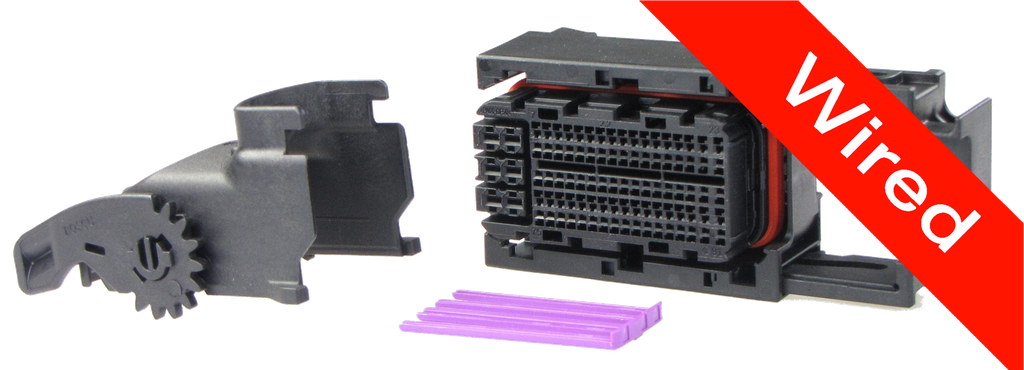 [PRCW91-0001-B] 91 Pins Female connector with 10 cm wires | PRCW91-0001-B
