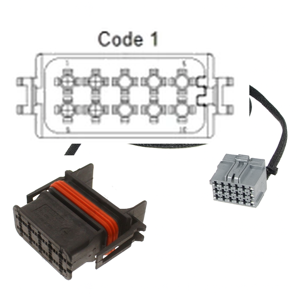 [PRY10-0032] Parallel Y-Cable 10 Pins | PRY10-0032