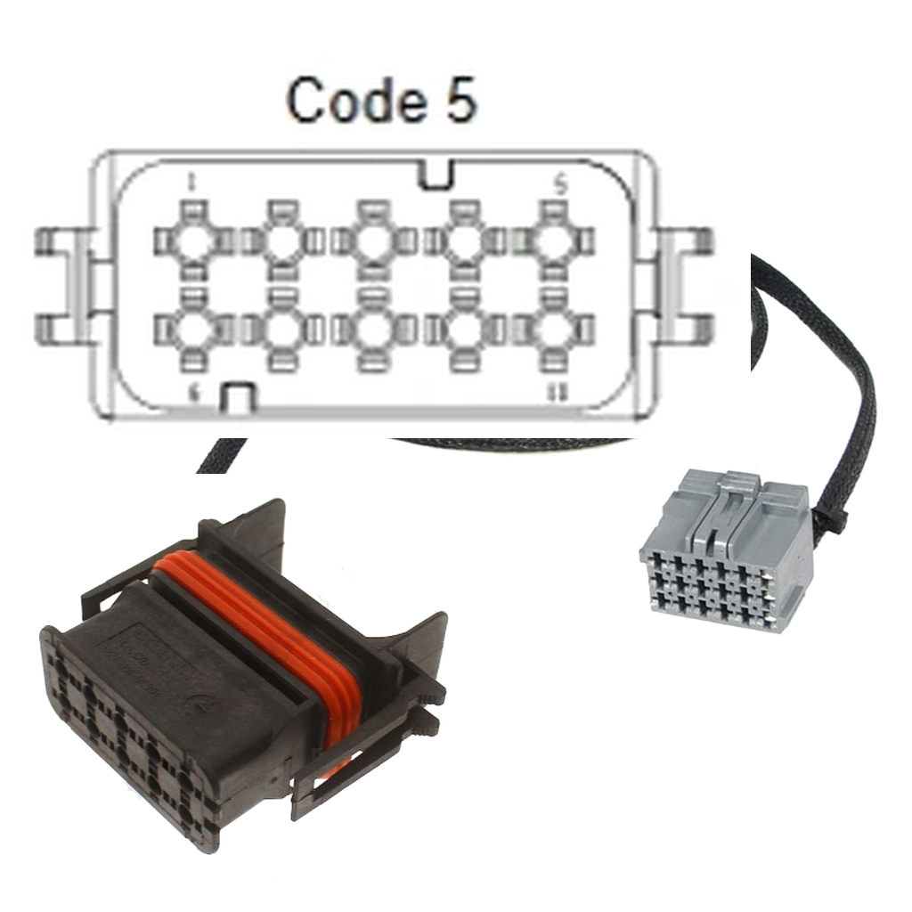 [PRY10-0036] Parallel Y-Cable 10 Pins | PRY10-0036