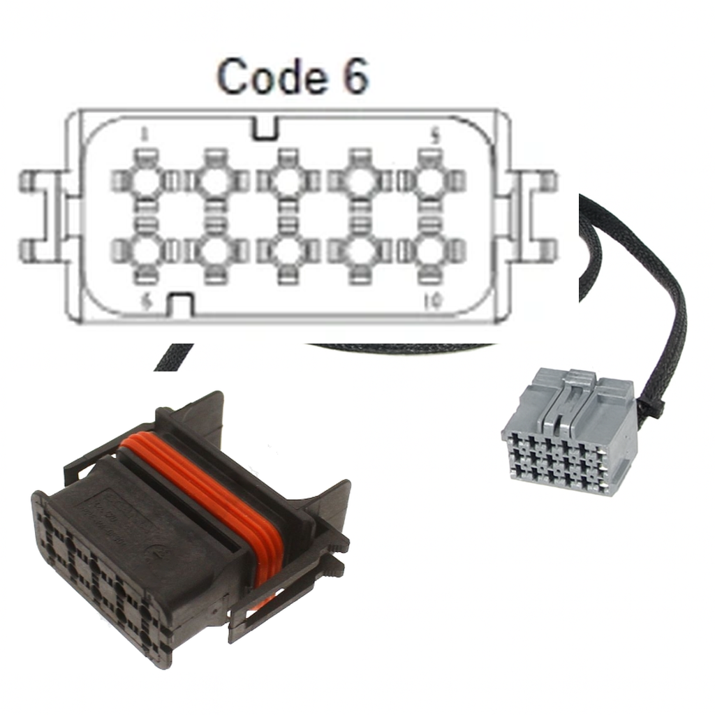 [PRY10-0037] Parallel Y-Cable 10 Pins | PRY10-0037