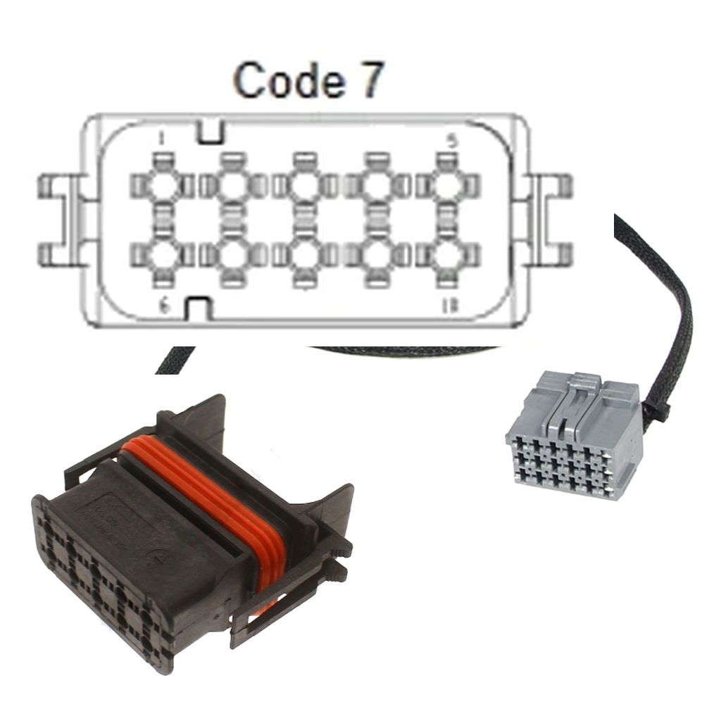 [PRY10-0038] Parallel Y-Cable 10 Pins | PRY10-0038