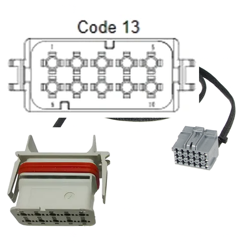[PRY10-0044] Parallel Y-Cable 10 Pins | PRY10-0044