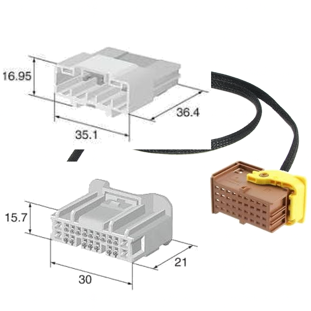 [PRY20-0002] Parallel Y-Cable 20 Pins | PRY20-0002