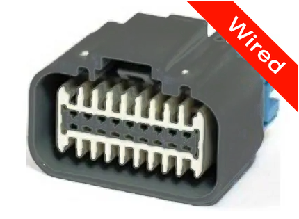 [PRCW18-0015-B] 18 Pin Female connector with 10 cm wires | PRCW18-0015-B