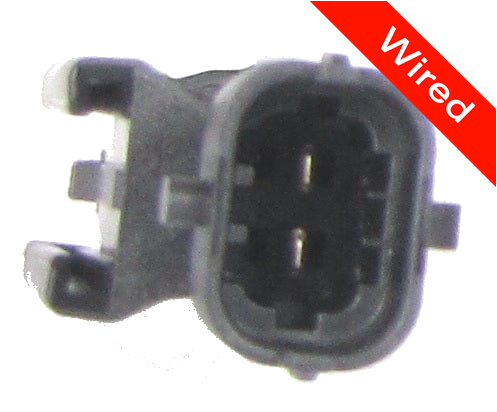 2 Pins Male connector with 10 cm wires | PRCW2-0151-A