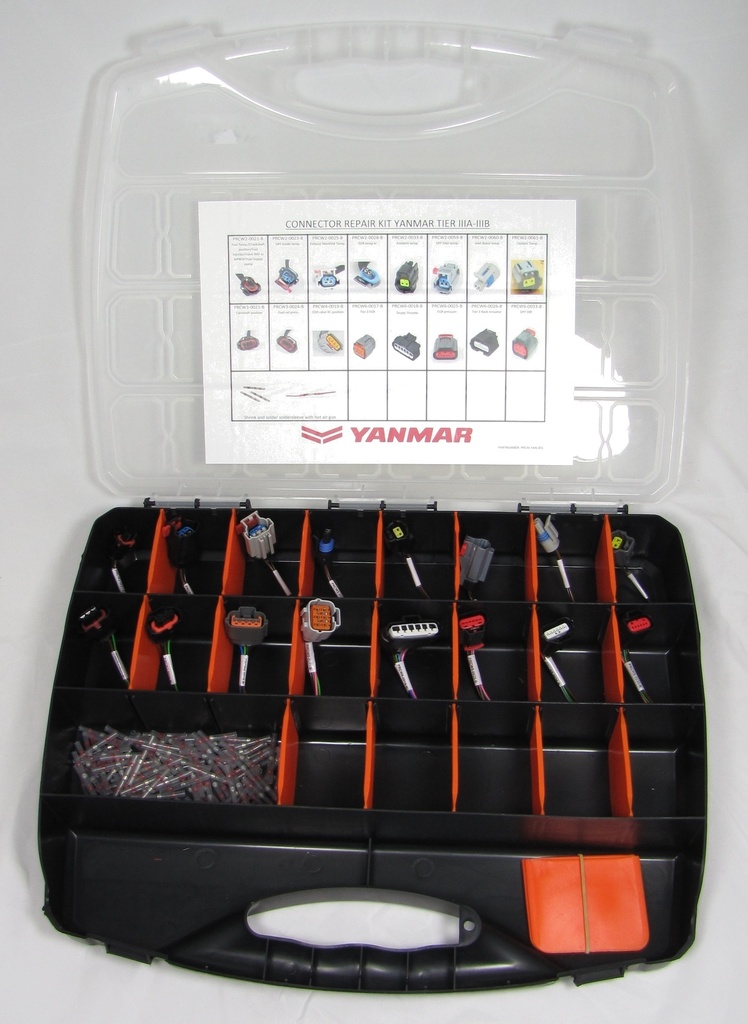 [PRCW-YAN-001] Yanmar connector with 10 cm wires repair kit | PRCW-YAN-001