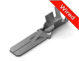 1 Pins Male connector with 10 cm wires | PRCW1-0003-A