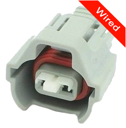 2 Pin Female connector with 10cm wires | CK-2P-0038-001
