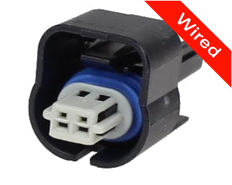 [CK-2P-0118-001] 2 Pin Female connector with 10cm wires CK-2P-0118-001