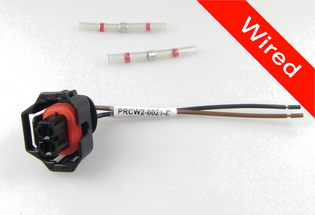 2 Pin Female connector with 10cm wires | CK-2P-0021-B