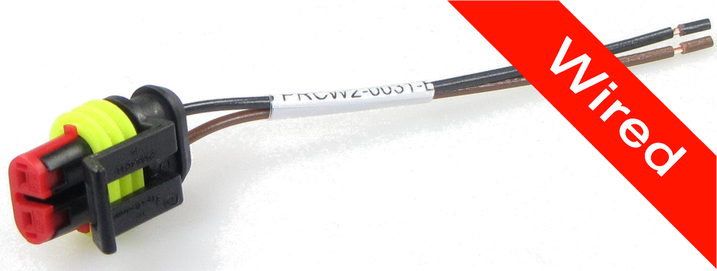 2 Pin Female connector with 10cm wires CK-2P-0031-B