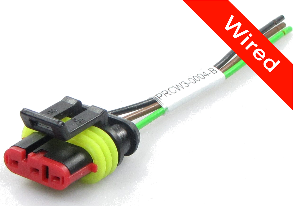 [CK-3P-0004-B] 3 Pin Female connector with 10cm wires CK-3P-0004-B