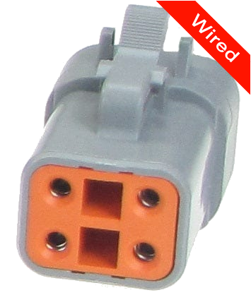 [CK-4P-0059-B] 4 Pin Female connector with 10cm wires CK-4P-0059-B