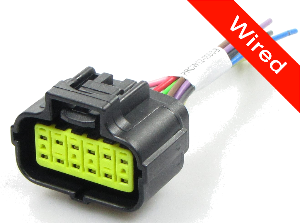 [CK-12P-0003-B] 12 Pin Female connector with 10cm wires CK-12P-0003-B