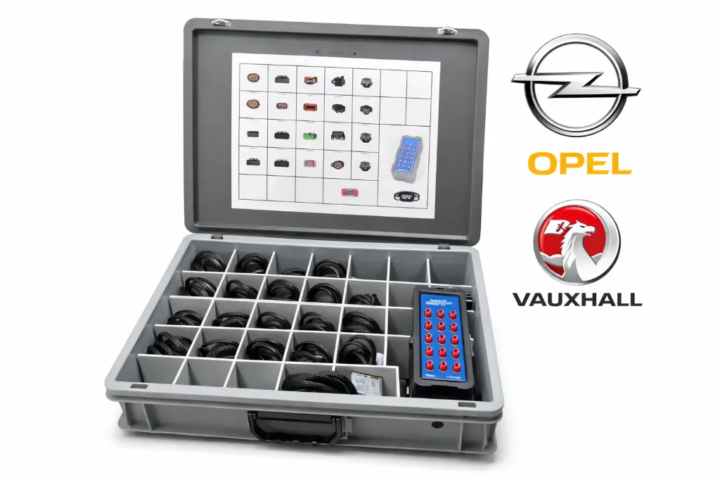 Opel Diagnostic Set | 21 Y-Cables  | 18-Pin Breakout Box | PRCS-OPEL-1