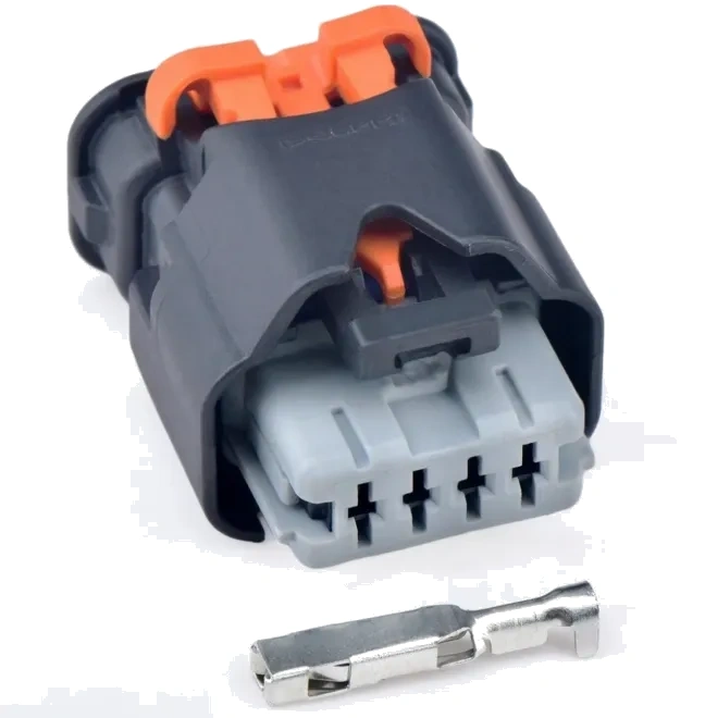 [PRC4-0118-B] 4 Pins Female connector | PRC4-0118-B