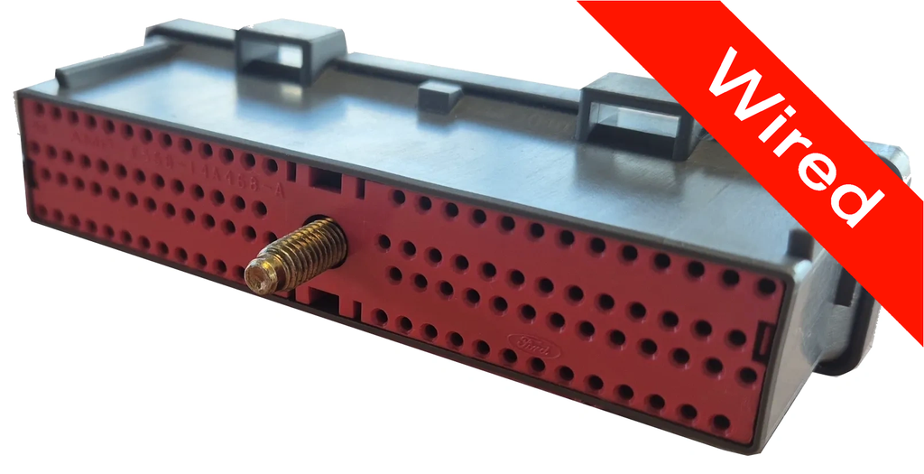 104 Pins Female connector with 10 cm wires | PRCW104-0002-B