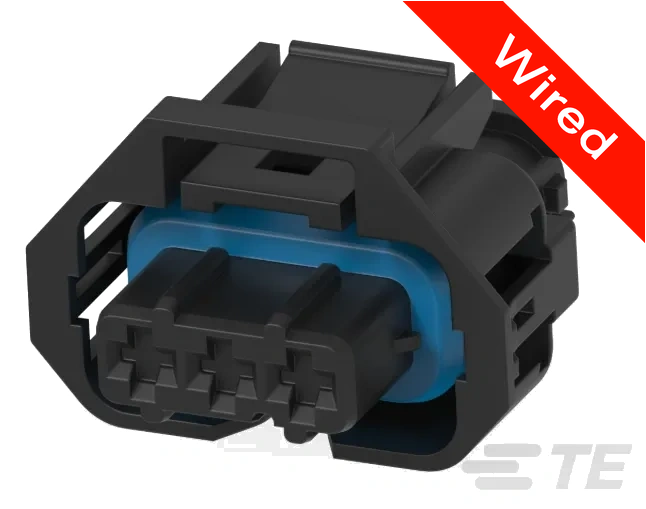 3 Pins Female connector with 10 cm wires | PRCW3-0105-B