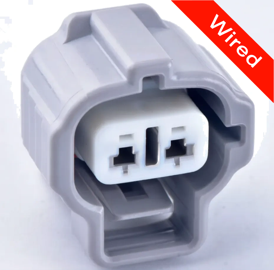 2 Pins Female connector with 10 cm wires | PRCW2-0169-B