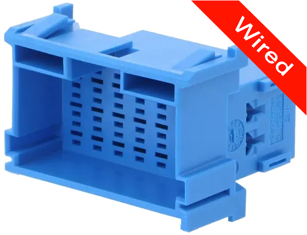 [PRCW21-0009-A] 21 Pins Male connector with 10 cm wires | PRCW21-0009-A