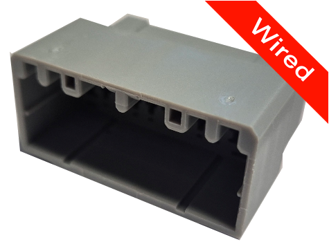 22 Pins Male connector with 10 cm wires | PRCW22-0007-A