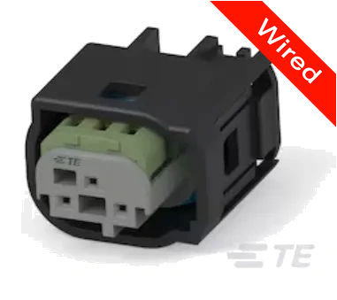 3 Pins Female connector with 10 cm wires | PRCW3-0106-B