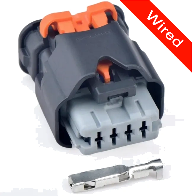 [PRCW4-0118-B] 4 Pins Female connector with 10 cm wires | PRCW4-0118-B
