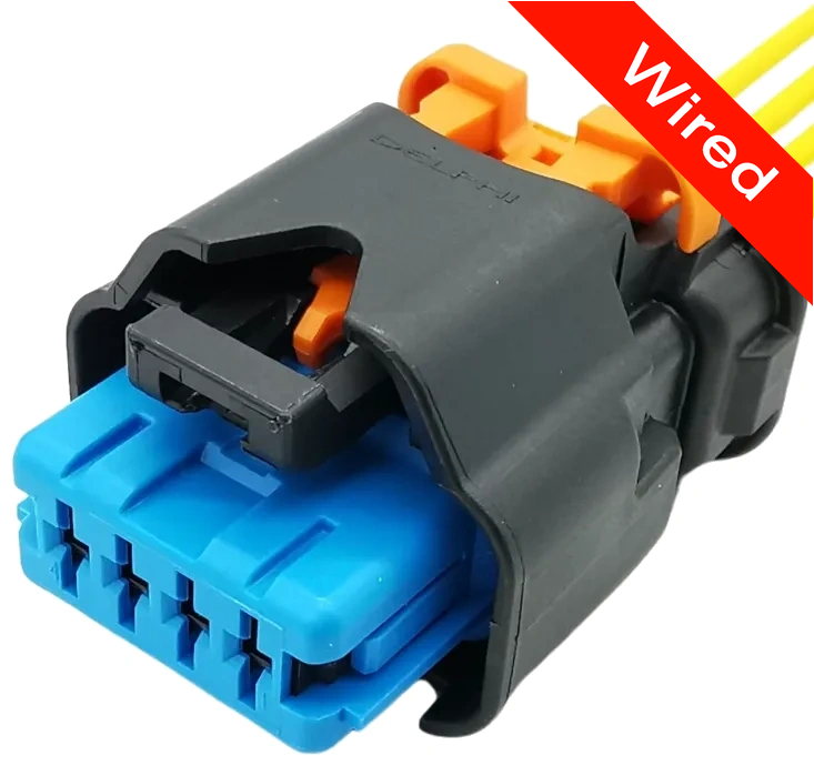[PRCW4-0119-B] 4 Pins Female connector with 10 cm wires | PRCW4-0119-B