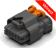 [PRCW4-0120-B] 4 Pins Female connector with 10 cm wires | PRCW4-0120-B