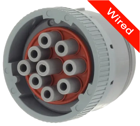 [PRCW9-0005-B] 9 Pin Male connector with 10 cm wires | PRCW9-0005-B