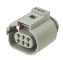 [PRC6-0087-B] 6 Pins Female connector | PRC6-0087-B
