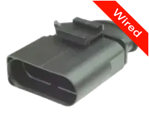 [PRCW5-0037-A] 5 Pins Male connector with 10 cm wires | PRCW5-0037-A