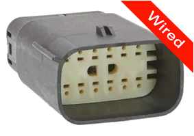 12 Pins Male connector | PRCW12-0044-A
