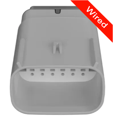 12 Pins Male connector with 10 cm wires | PRCW12-0045-A