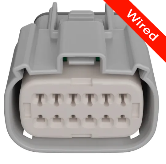 12 Pins Female connector | PRCW12-0045-B