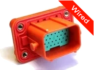 [PRCW32-0014-A] 32 Pins Male connector with 10 cm wires | PRCW32-0014-A
