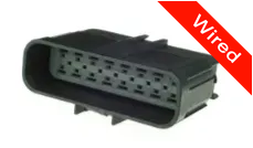 16 Pins Male connector with 10 cm wires | PRCW16-0028-A