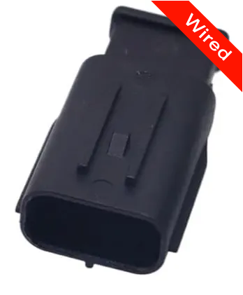4 Pins Male connector with 10 cm wires | PRCW4-0122-A
