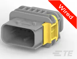 10 Pins Male connector with 10 cm wires | PRCW10-0047-A