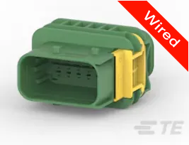 12 Pins Male connector with 10 cm wires | PRCW12-0046-A