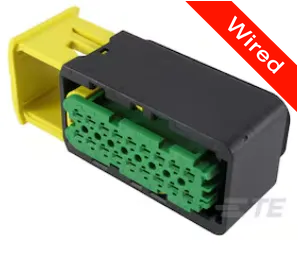 18 Pins Female connector with 10 cm wires | PRCW18-0018-B