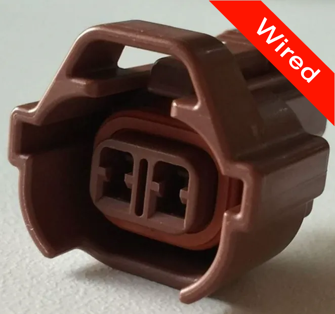 2 Pins Female connector with 10 cm wires | PRCW2-0173-B
