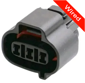 3 Pins Female connector with 10 cm wires | PRCW3-0113-B