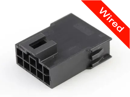 10 Pins Male connector with 10 cm wires | PRCW10-0048-A