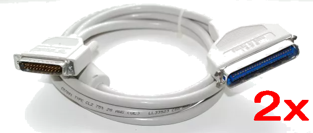 [38200050] Thepra set of Pinbox cables 2 m long 2 pcs for 100 pin | 38200050